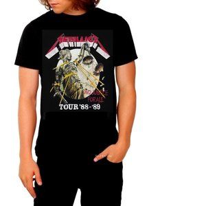 Metallica T-Shirt And Justice For All thrash metal rock Official L NWT
